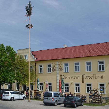 Příbram Penzion Pivovar Podlesi מראה חיצוני תמונה