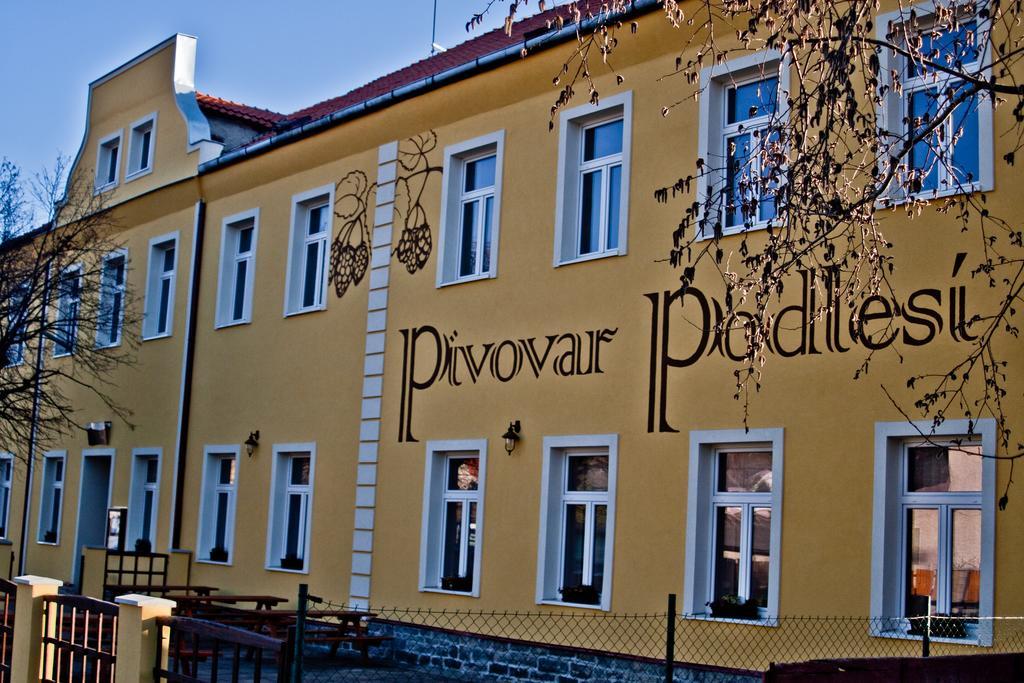 Příbram Penzion Pivovar Podlesi מראה חיצוני תמונה